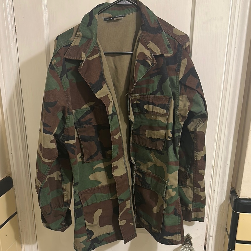 Camouflage Military Jacket